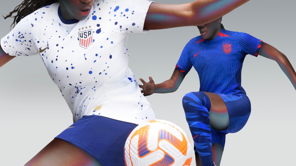 Nike Women's World Cup uniforms.