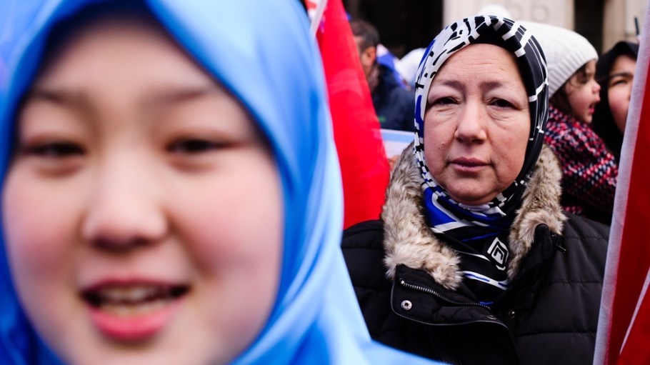 Uyghur protest