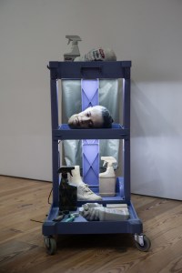 A view of the "Project for a New American Century" exhibition.