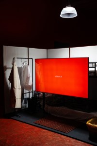 A view of the "Project for a New American Century" exhibition.