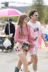 Street style outside the Taylor Swift Era’s Tour.