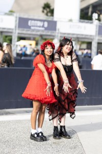 Street style outside the Taylor Swift Era’s Tour.