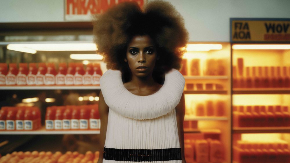 An image created by artist David King Reuben for Cultured Magazine, in collaboration with Louis Vuitton.