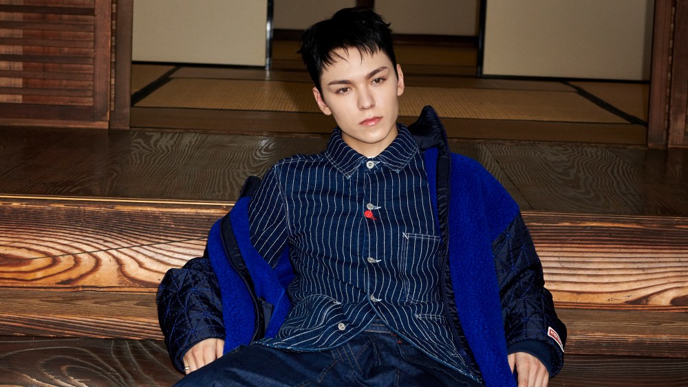 K-pop star Vernon in Kenzo's fall ad campaign