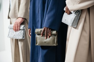 Backstage at the Dior Homme Men’s Spring 2024