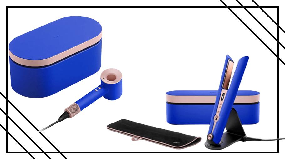 two hair tools on a white background