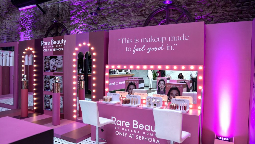 Rare Beauty in Sephora India.