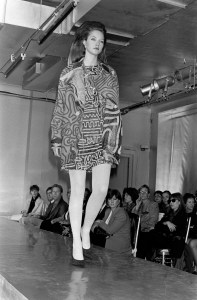 Keith Haring print at the Stephen Sprouse RTW Fall 1988 collection.