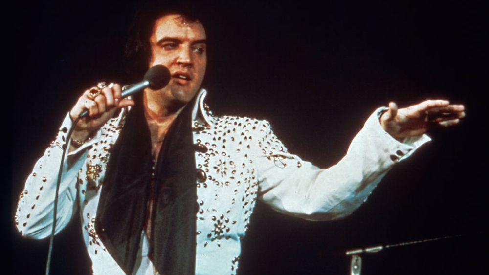 Elvis Presley in 1970.