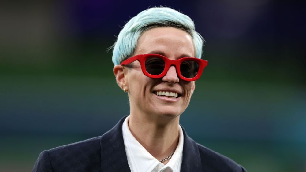 Megan Rapinoe ahead of a match between Sweden and the USA during the 2023 FIFA Women's World Cup in Melbourne, Australia on August 6.