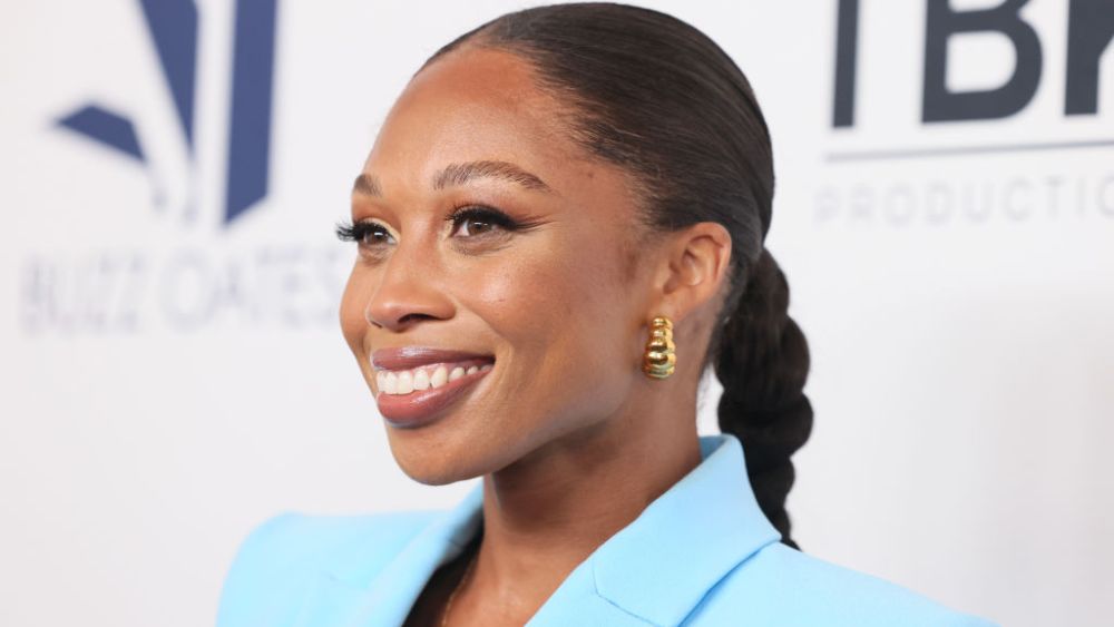 Allyson Felix at the 2023 Harold & Carole Pump Foundation Gala on Aug. 18 in Los Angeles.