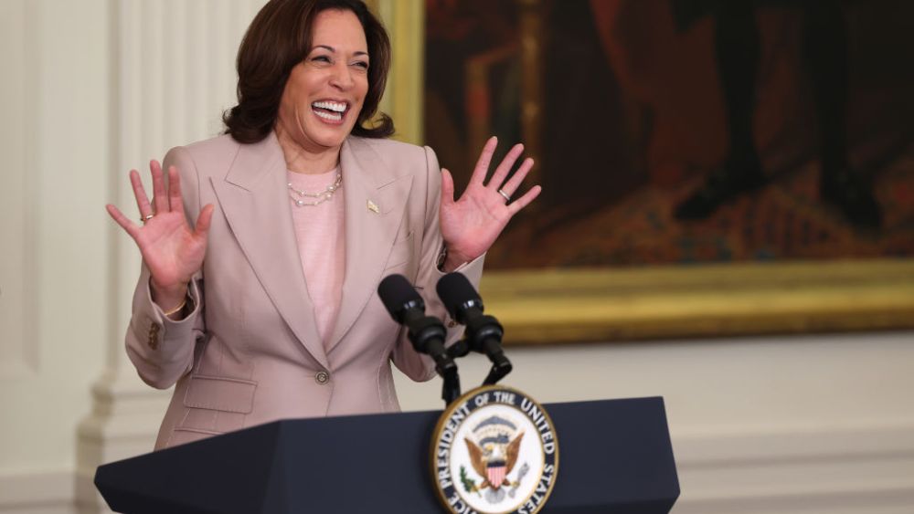 Kamala Harris, WNBA, Las Vegas Aces