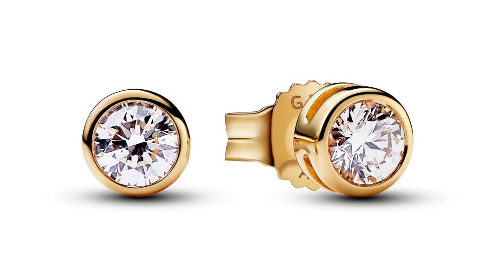 Part of Pandora's new lab-grown diamonds collection.