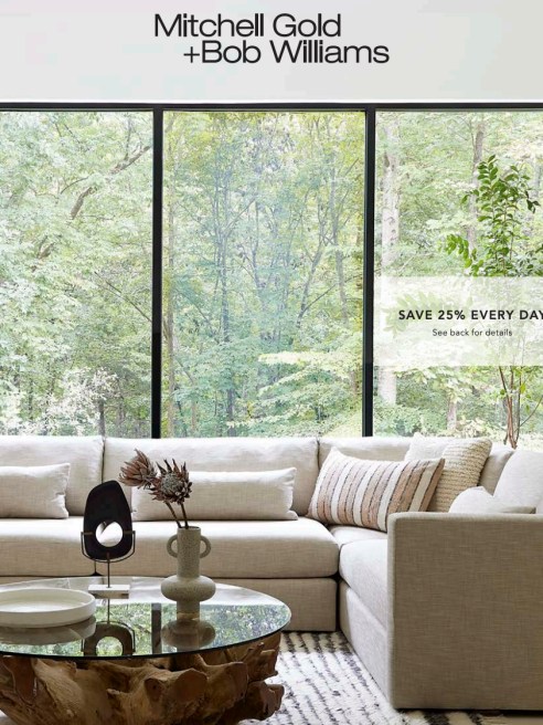 A tighter lending environment led to the immediate shutdown of Mitchell Gold and Klaussner Furniture in the home sector.
