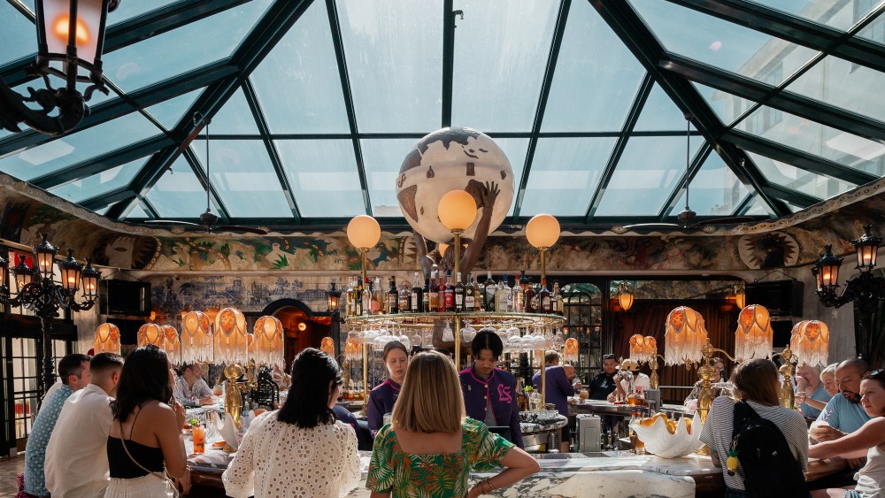 The Lobby Bar at The Lafayette Hotel, Swim Club and Bungalows in San Diego, California.