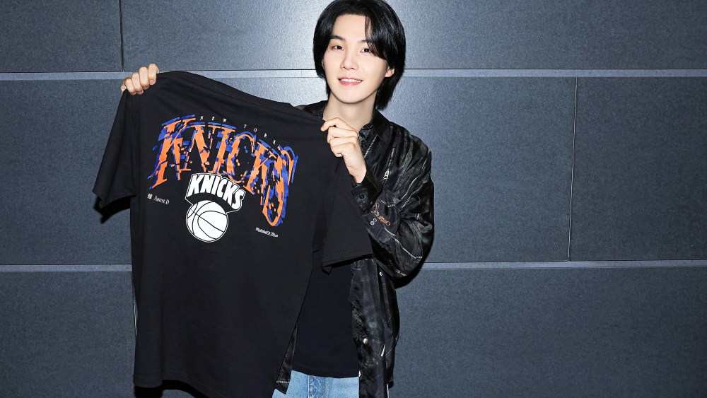 BTS' Suga collaborates with Mitchell & Ness