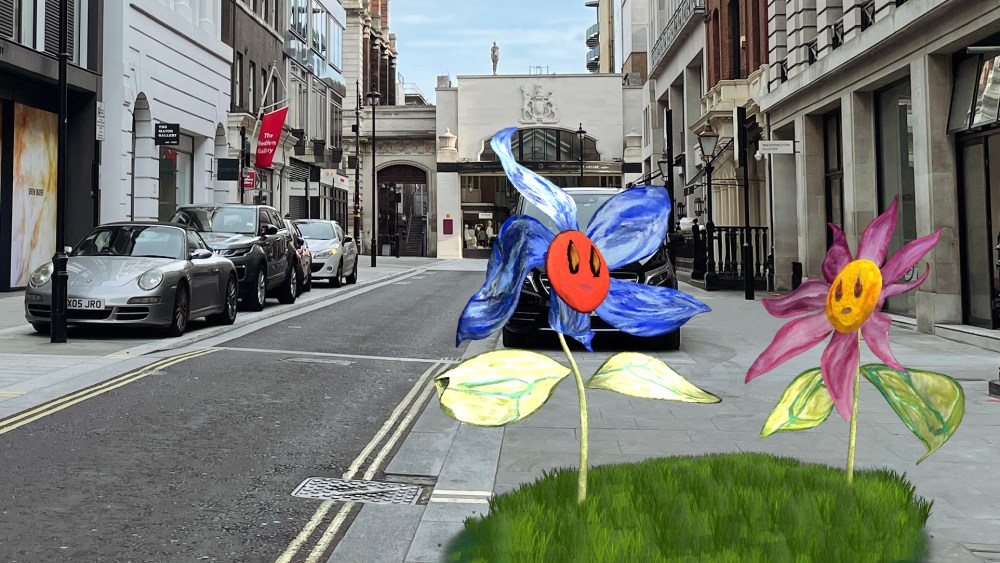 An image from the Acute Art "Unreal City" show on London's Cork Street, which is undergoing a renaissance.