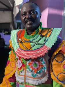 "I am inspired by regenerative systems and artifacts. I want to build resilient and regenerative systems through the power of textiles, beading and art, and their connection with the earth." - Abrima Erwiah
