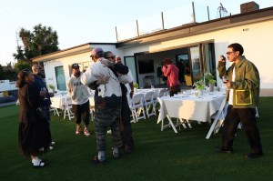 The scene at the  UNION Los Angeles Fall '23 Collection Launch dinner.