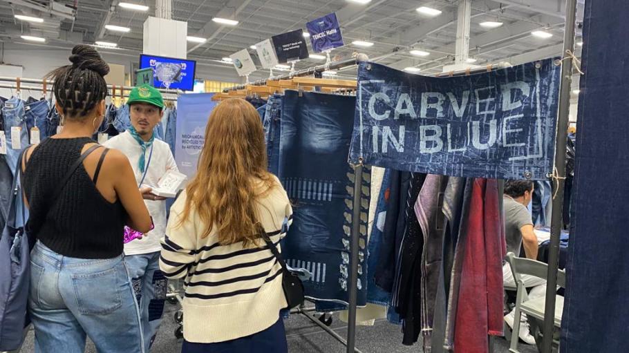 Tencel booth at Kingpins Show New York