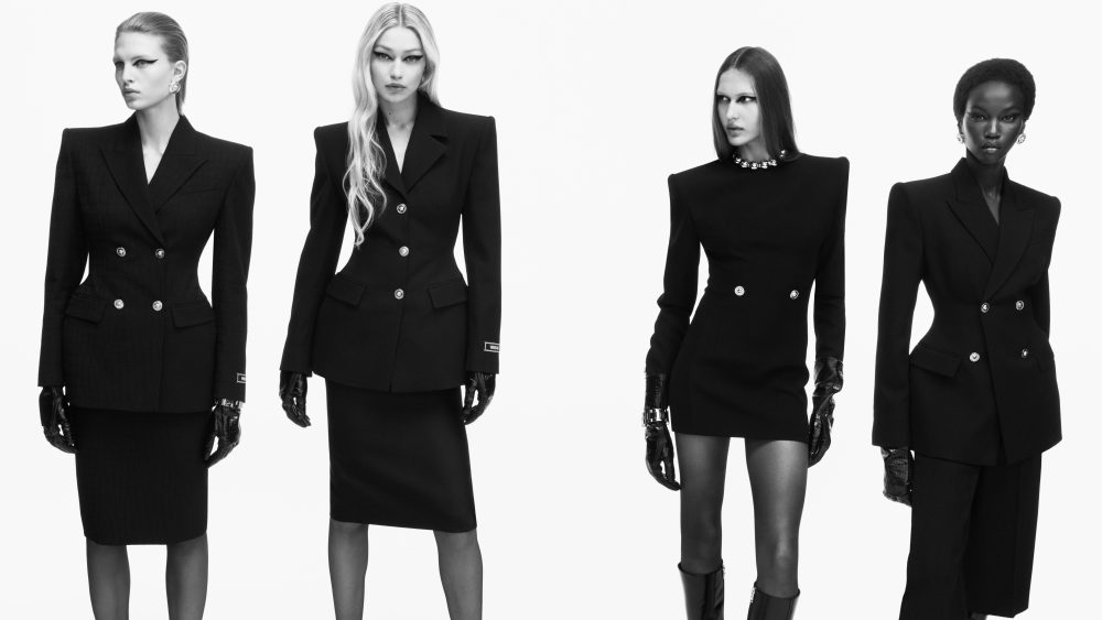 The Versace fall 2023 advertising campaign.