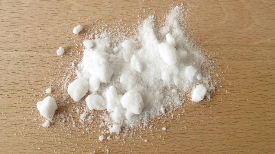 Baker's ammonia, also known as hartshorn salt.