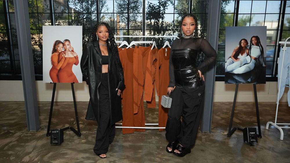 LOS ANGELES, CALIFORNIA - AUGUST 21: Halle Bailey and Chloe Bailey attend the Chl√∂e x Halle and VS PINK Celebrate the Launch of Design Collaboration at Casita Hollywood on August 21, 2023 in Los Angeles, California. (Photo by Gonzalo Marroquin/Getty Images for VS PINK)