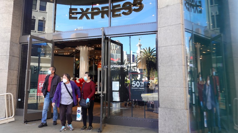 An Express store in San Francisco.