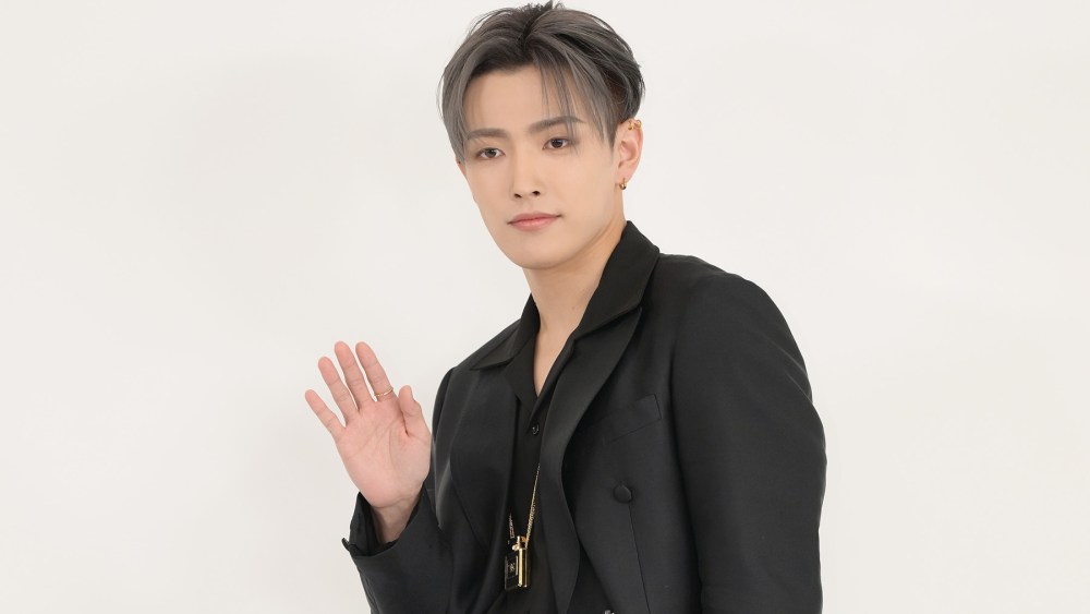 SEOUL, SOUTH KOREA - JUNE 28: HongJoong of k-pop boy group ATEEZ attends the photo call for "CHANEL CODES COULEUR" pop-up store opening event at Layer41 Seongsu on June 28, 2023 in Seoul, South Korea. (Photo by The Chosunilbo JNS/Imazins via Getty Images)