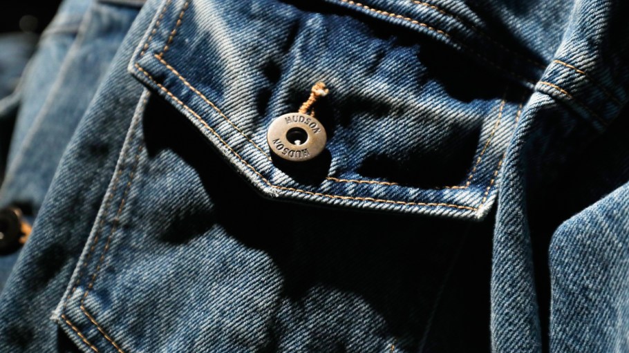 A Hudson Jeans jacket.