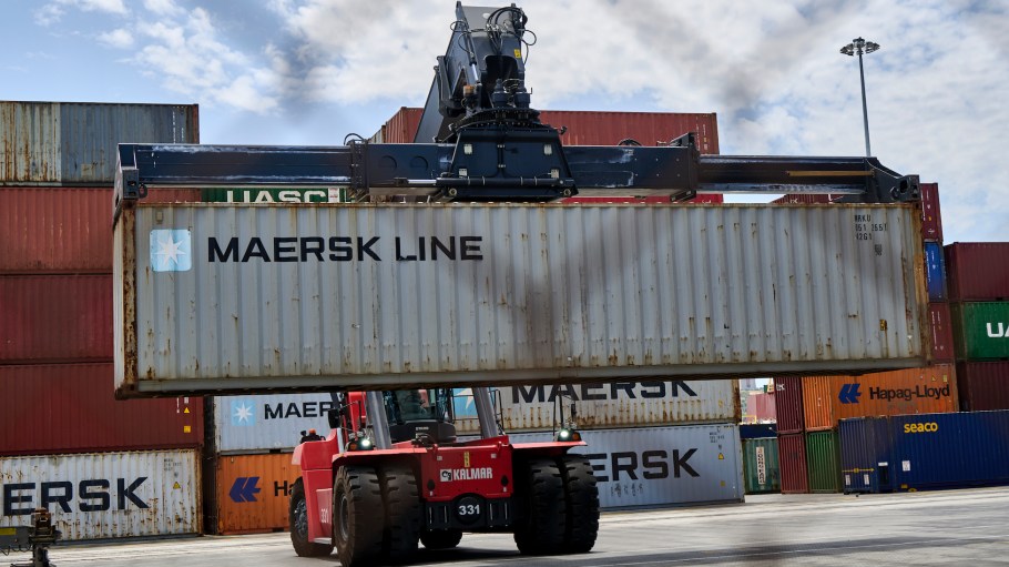 Maersk expects container volumes to fall by as much as 4 percent in 2023, down from a versus a previous worst-case scenario of 2.5 percent as companies cut their inventories and recession risks endure in both the U.S. and Europe.