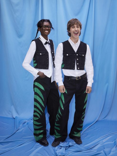 H&M Group’s Monki brand is tapping into the colorful world of Iggy Jeans. 