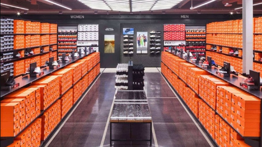 Nike Factory Store, Rehoboth, Delaware.
