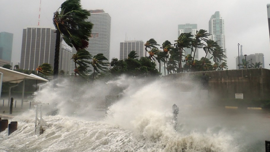 Hurricane Irma slammed into Miami in 2017.