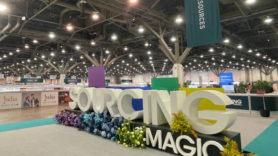 The Sourcing at Magic trade show in Las Vegas this week drew exhibitors from across the globe, signaling a full return to in-person browsing and buying on the expo’s 20th anniversary.