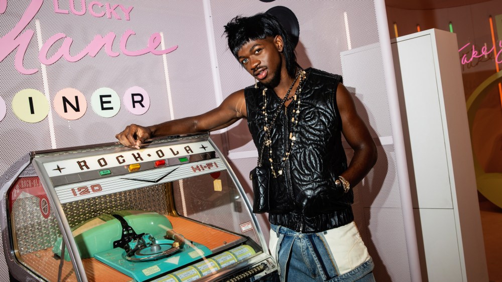 Lil Nas X at the Chanel Lucky Chance Diner dinner party.