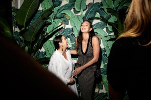 Sara Moonves and Karlie Kloss