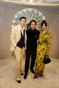 Eduardo Granja, Diego Boneta and Bárbara Lopez