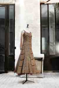 Chanel haute couture evening dress, 1937.