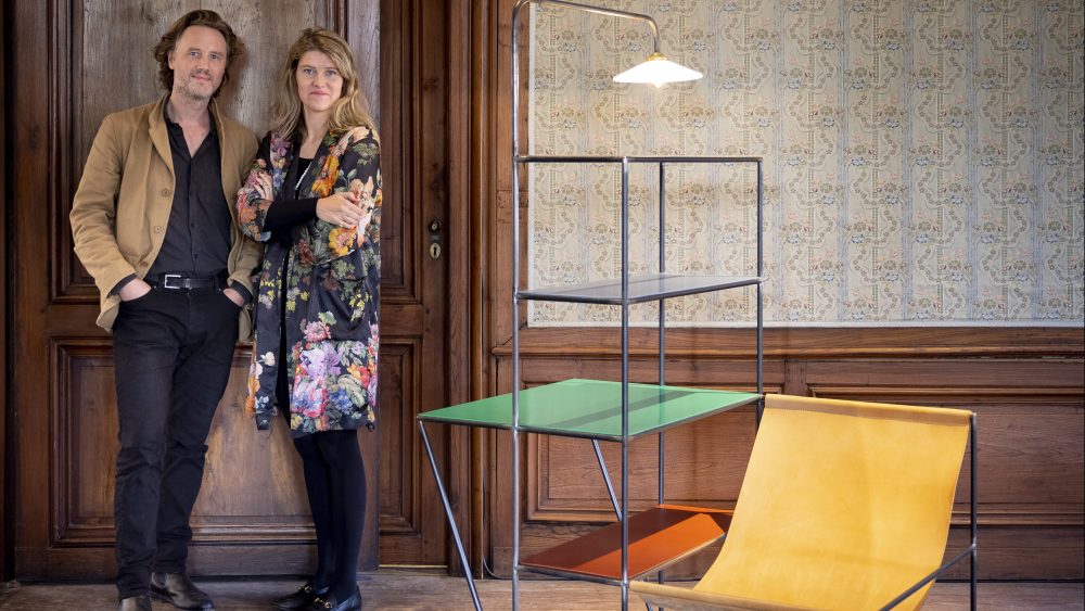 The husband and wife duo Muller Van Severen.
