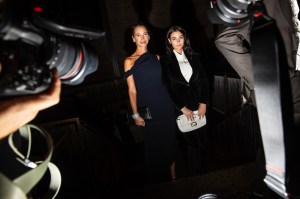 Christy Turlington Burns and Grace Burns
