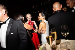 Julia Garner and Zoe Kravitz
