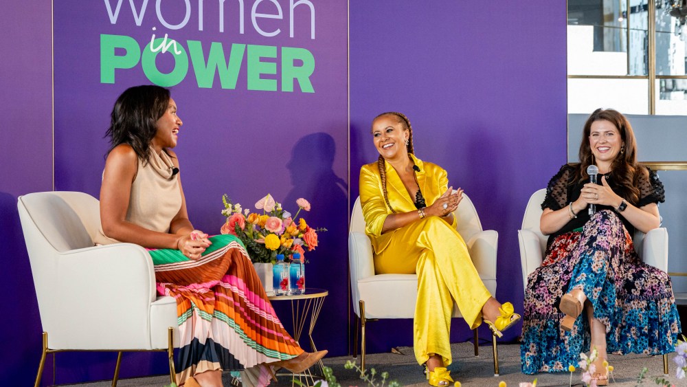 Mandy Fields, Christiane Pendarvis, Brianna Rizzo WWD x FN x Beauty Inc Women in Power