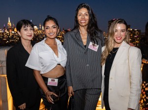 Éva Goicochea, Deepica Mutyala, Babba Rivera and Cristina Nuñez