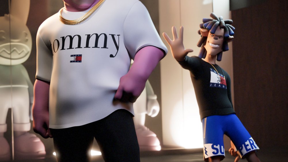 Ghost Kidz is comprised of Filth-E and Lil' ILL, both wearing Tommy Jeans.