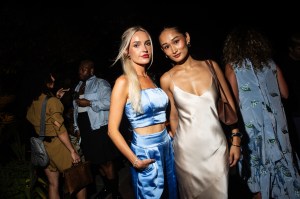 Morgan Riddle and Isabel Tan