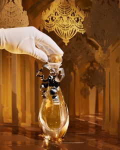 A limited-edition J'Adore bottle by Victoire de