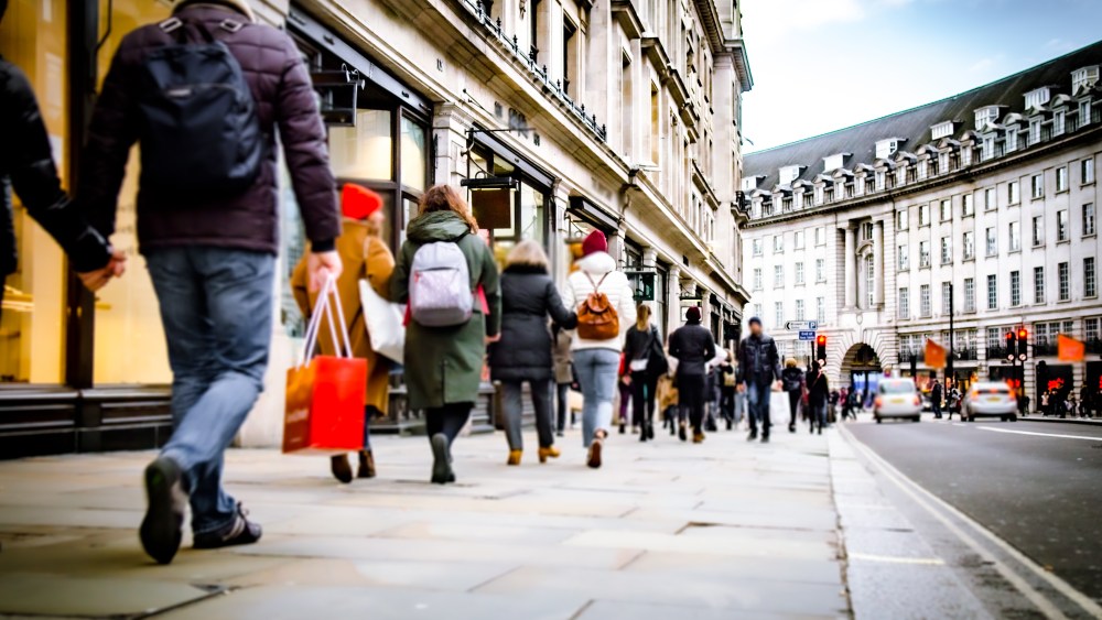 Regent Street in London.