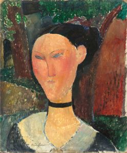 Amedo Modigliani's "Femme au ruban de velours"