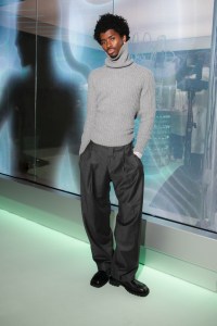 Front Row at Boss RTW Fall 2023